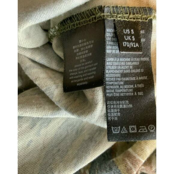 We The Free People Womens Arielle Printed Tiger Combo Pullover Tops Sz Small NEW - Picture 9 of 9